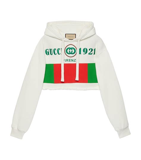 all white gucci sweatsuit|Gucci cropped sweatshirt etsy.